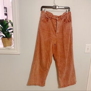 Free People wide leg jeans